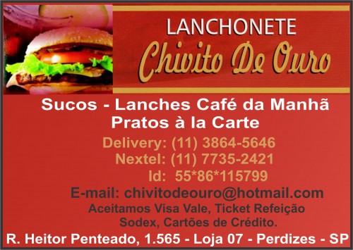 Lanchonete Chivito de Ouro