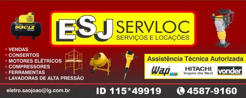 ESJ SERVLOC SERVIÇOS E LOCAÇÕES- EM JUNDIAÍ