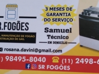 SR Fogões  Conserto de Fogão  em São Paulo