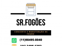 SR Fogões  Conserto de Fogão  em São Paulo