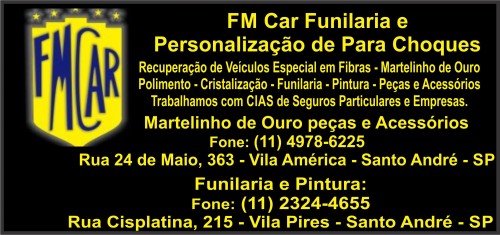 FM Car Funilaria e Personalização de Para Choques</font>