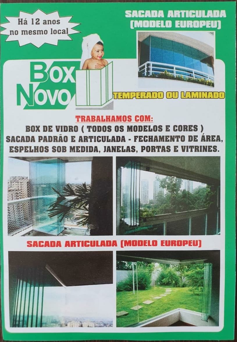 Vidraçaria Em Osasco - Vidraçaria Box Novo