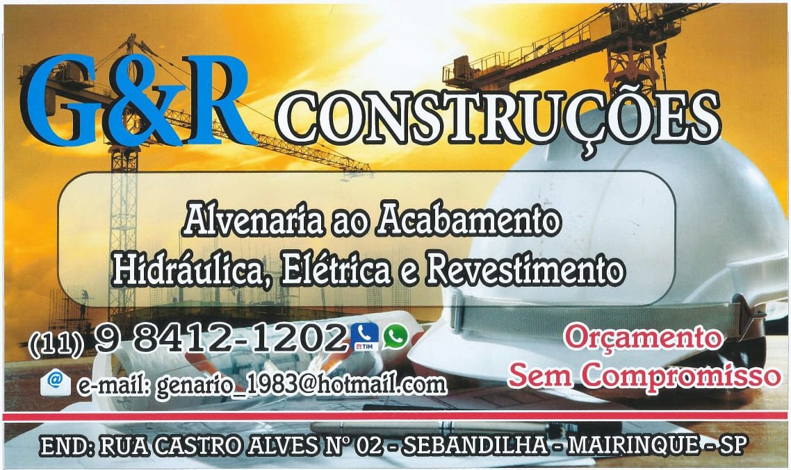 G&R CONSTRUÇÕES 