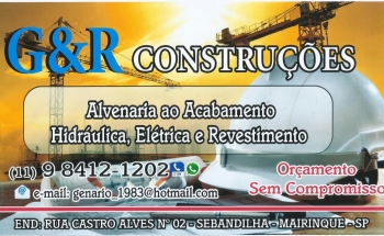 G&R CONSTRUÇÕES 