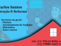 CARLOS SANTOS - CONSTRUÇÃO E REFORMAS 