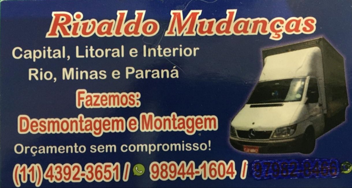 Carretos E Mudanças  - Rivaldo Mudanças E Carretos