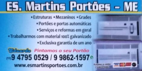 Portões Automáticos Em São Paulo - ES. Martins Portões