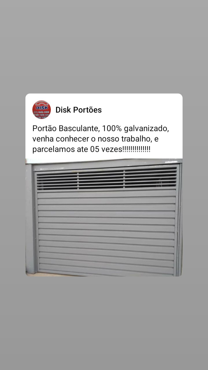 Fabricação e Manutenção De Portões em Jundiaí Disk Manutenção