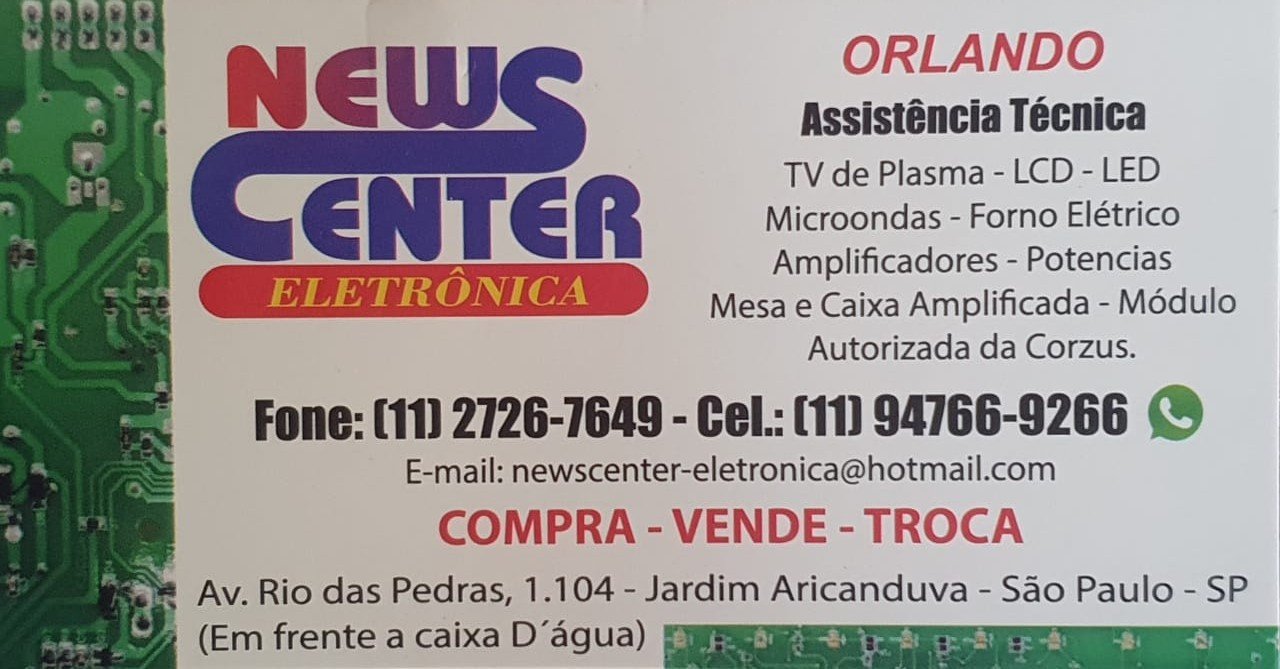 News Center Eletrônica em São Paulo