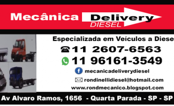 Mecânica Delivery Diesel na Zona Leste