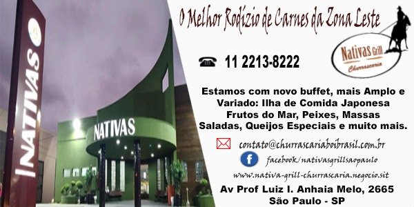 Nativas Grill Churrascaria em Zona Leste