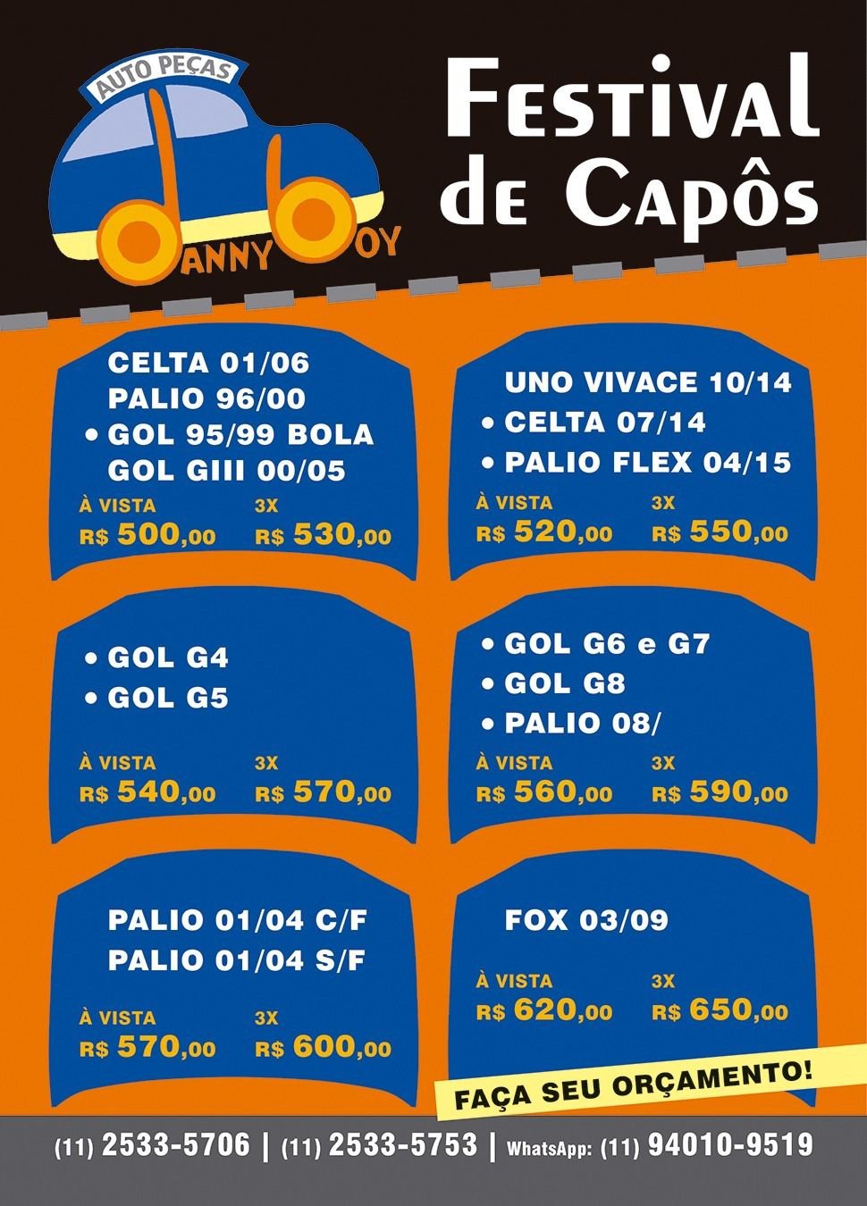 Auto Peças em São Paulo Vila Nilo - Auto Peças DannyBoy