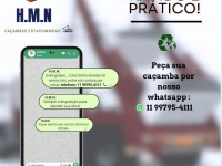 Caçambas de Entulho em Cotia HMN