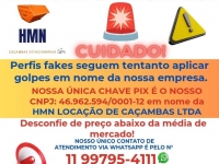 Caçambas de Entulho em Cotia HMN