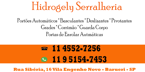 Hidrogely Serralheria em Barueri