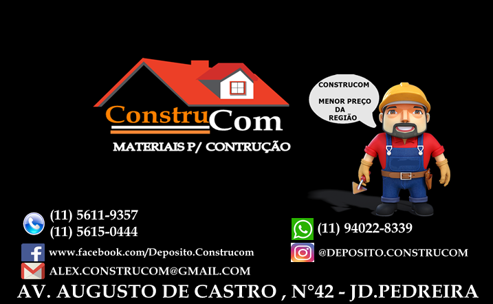 Construcom Comercio de Materiais para Construção 