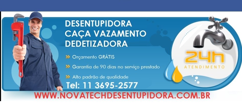 Novatech Desentupidora em Osasco