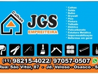 JGS Serviços Empreiteira em Osasco