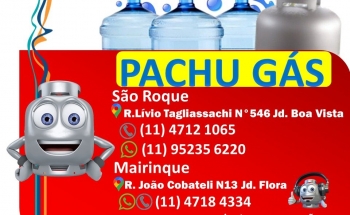 Pachu Gás  e Água em Mairinque