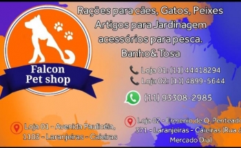 Falcon Pet Shop em Caieiras