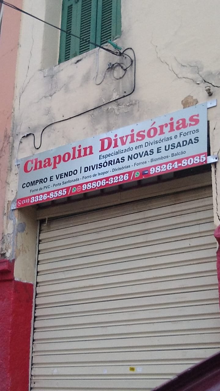 Chapolin Divisórias no Centro de SP