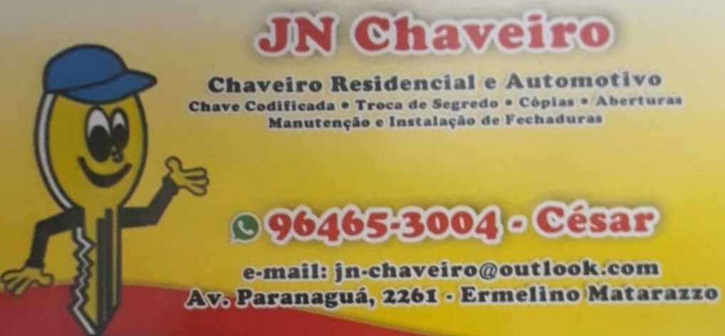 JN CHAVEIRO 24 HORAS EM ERMELINO MATARAZZO