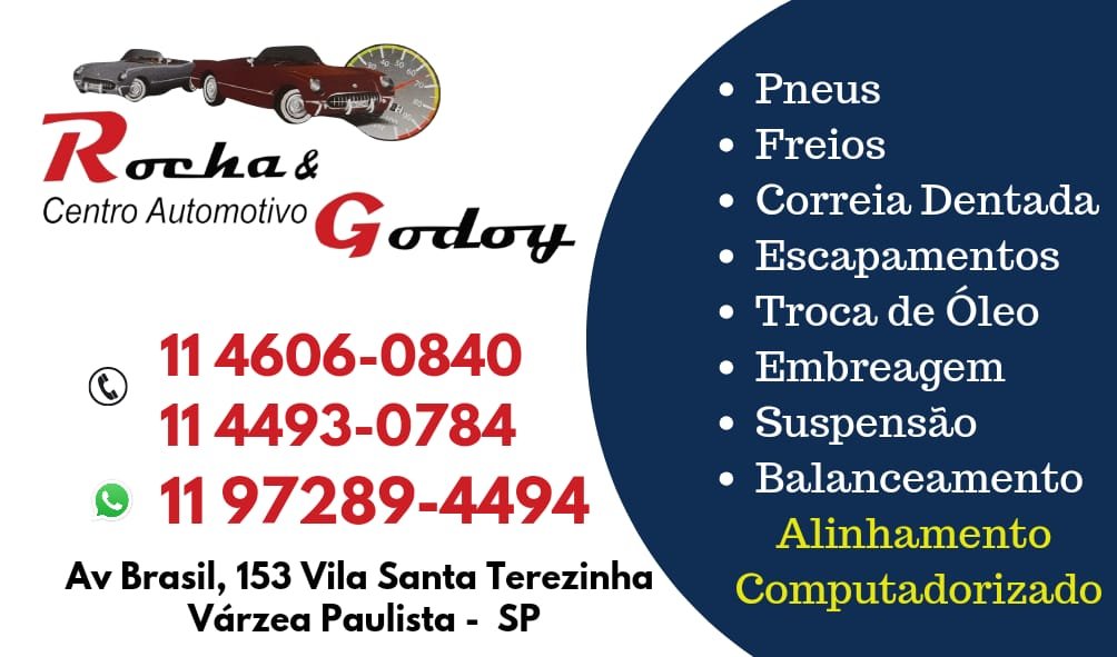 Centro Automotivo Várzea Paulista - Rocha & Godoy Centro Automotivo