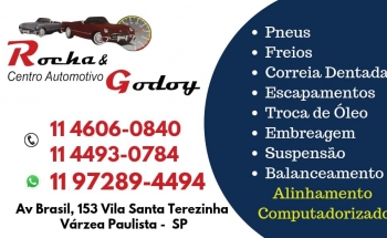 Centro Automotivo Várzea Paulista - Rocha & Godoy Centro Automotivo