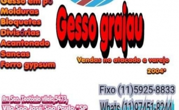 Grajaú Gesso e Empreiteira  - Vila São José