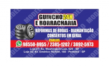 Guincho E Borracharia 24  Zona Sul - Guincho 24 E Borracharia 