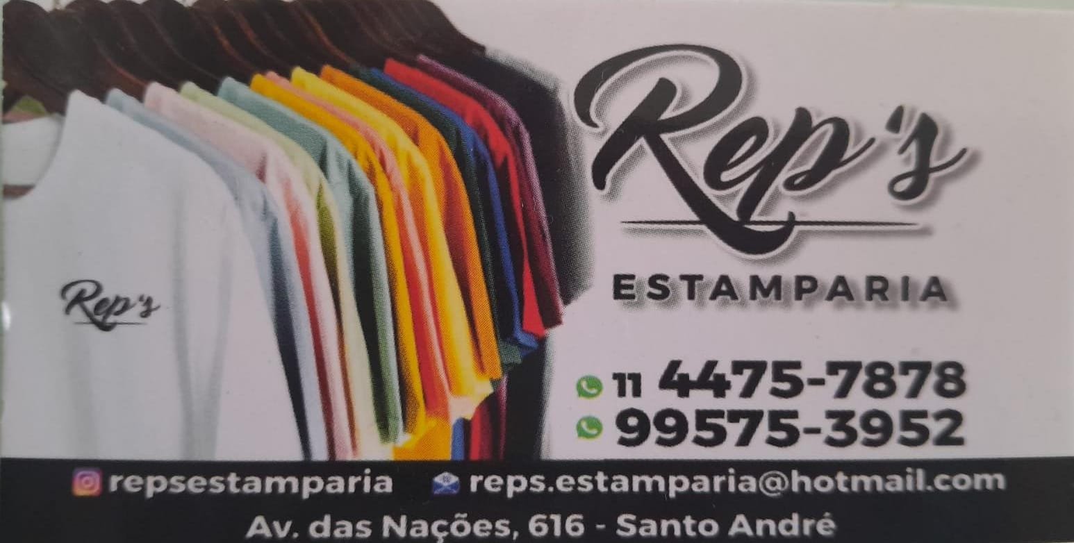 Estamparia e Comunicação Visual Em Santo André - Reps Estamparia E Comunicação Visual
