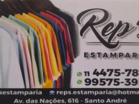 Estamparia e Comunicação Visual Em Santo André - Reps Estamparia E Comunicação Visual