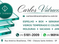 Carlos Vidraçaria na Zona Sul