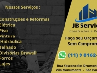 JB Serviços de Construção e Reforma na Zona Sul