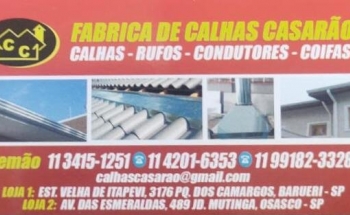 Calhas Casarão em Barueri
