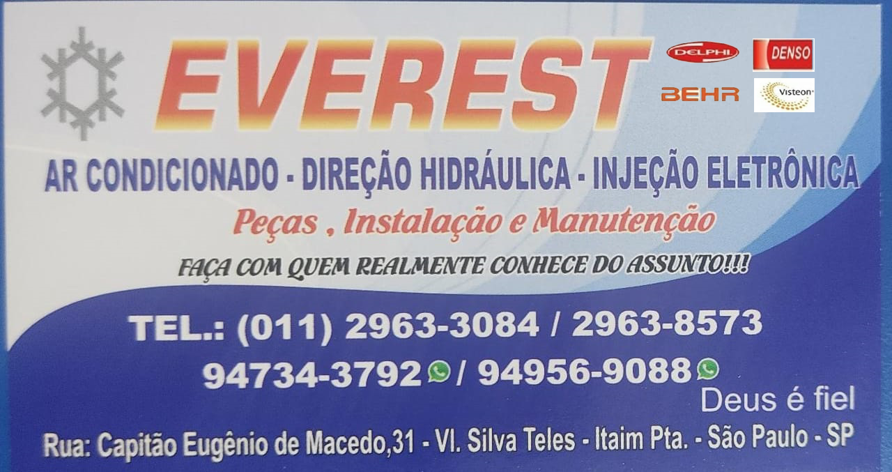 Everest Ar Condicionado e Direção Hidráulica