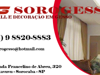 Sorogesso Gesso em Sorocaba