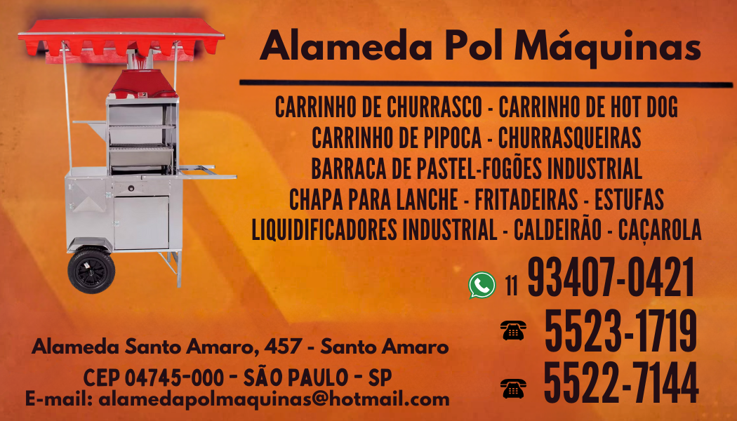 Utensílios Domésticos na Zona Sul  Alameda Pol Maquinas 