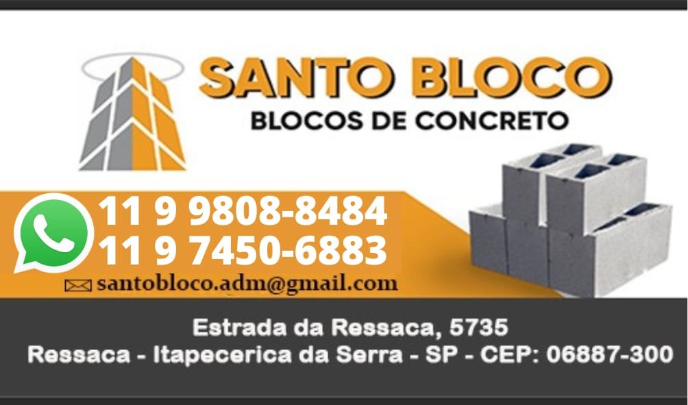 Santo Bloco Fábrica de Blocos de Concreto