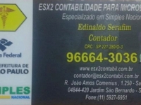 Contabilidade Na Zona Sul - ESX2 Contabilidade  Para Microempresas