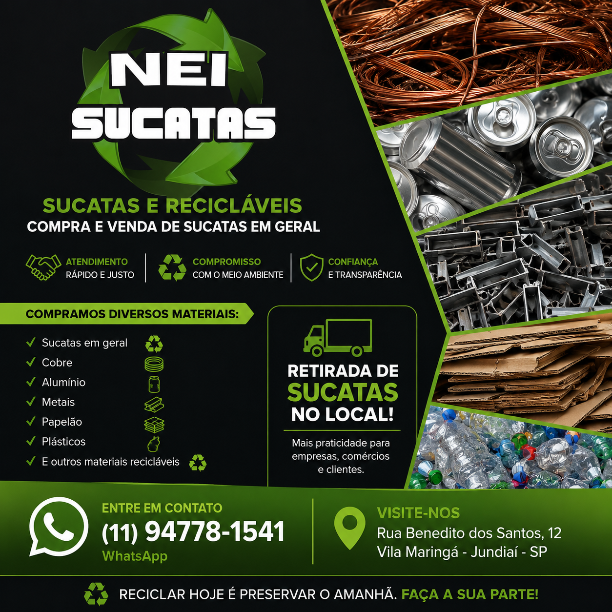 Sucatas Nei em Jundiaí 