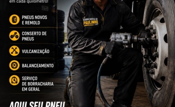 Borracharia Paulinho no Ipiranga 