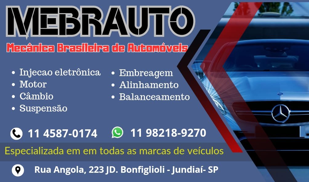 Mebrauto Mecânica Brasileira Automóveis em Jundiai