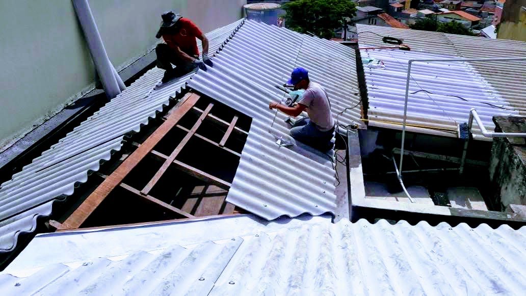 Telhados em Santo André  Pedrinho Telhados