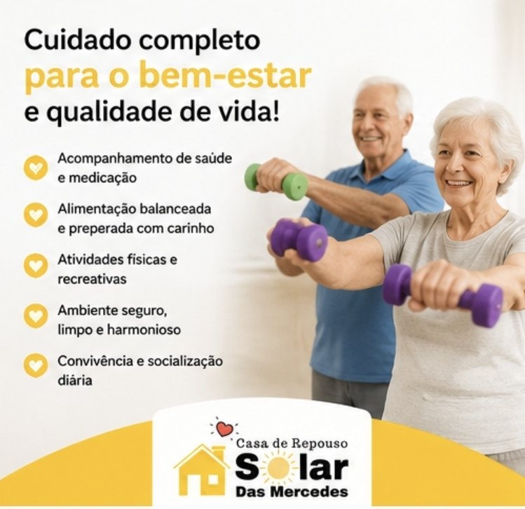 Solar das Mercedes Casa de Repouso na Lapa
