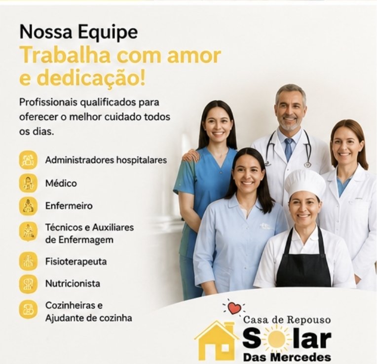 Solar das Mercedes Casa de Repouso na Lapa