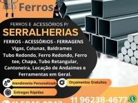 Bela Ferros -  Comércio de Ferros e Acessórios Para Serralherias