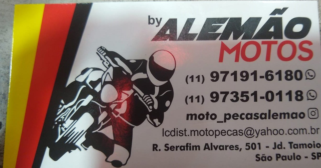 Alemão Motos peças para motos na zona sul 