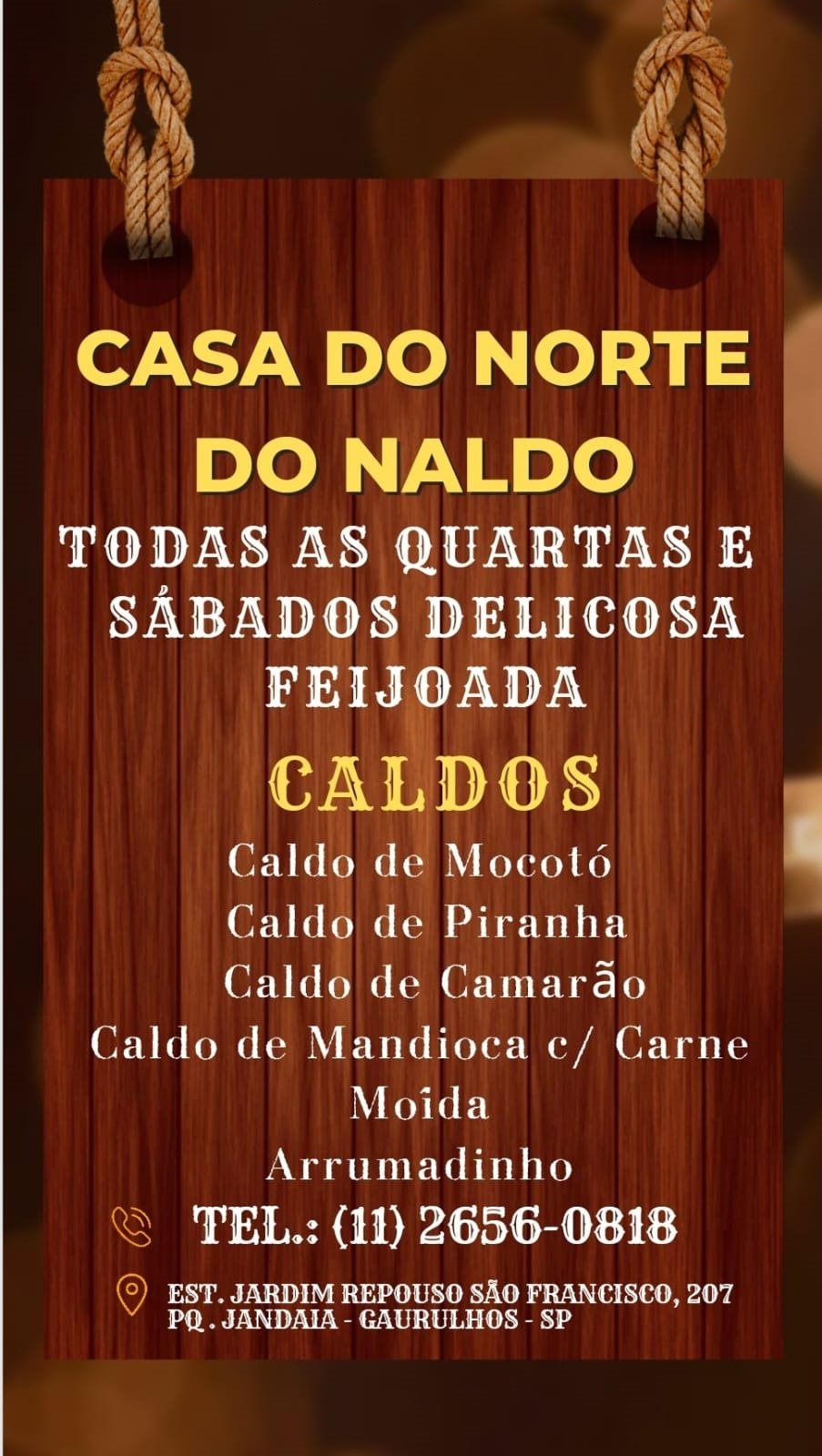 Casa do Norte Naldo em Guarulhos