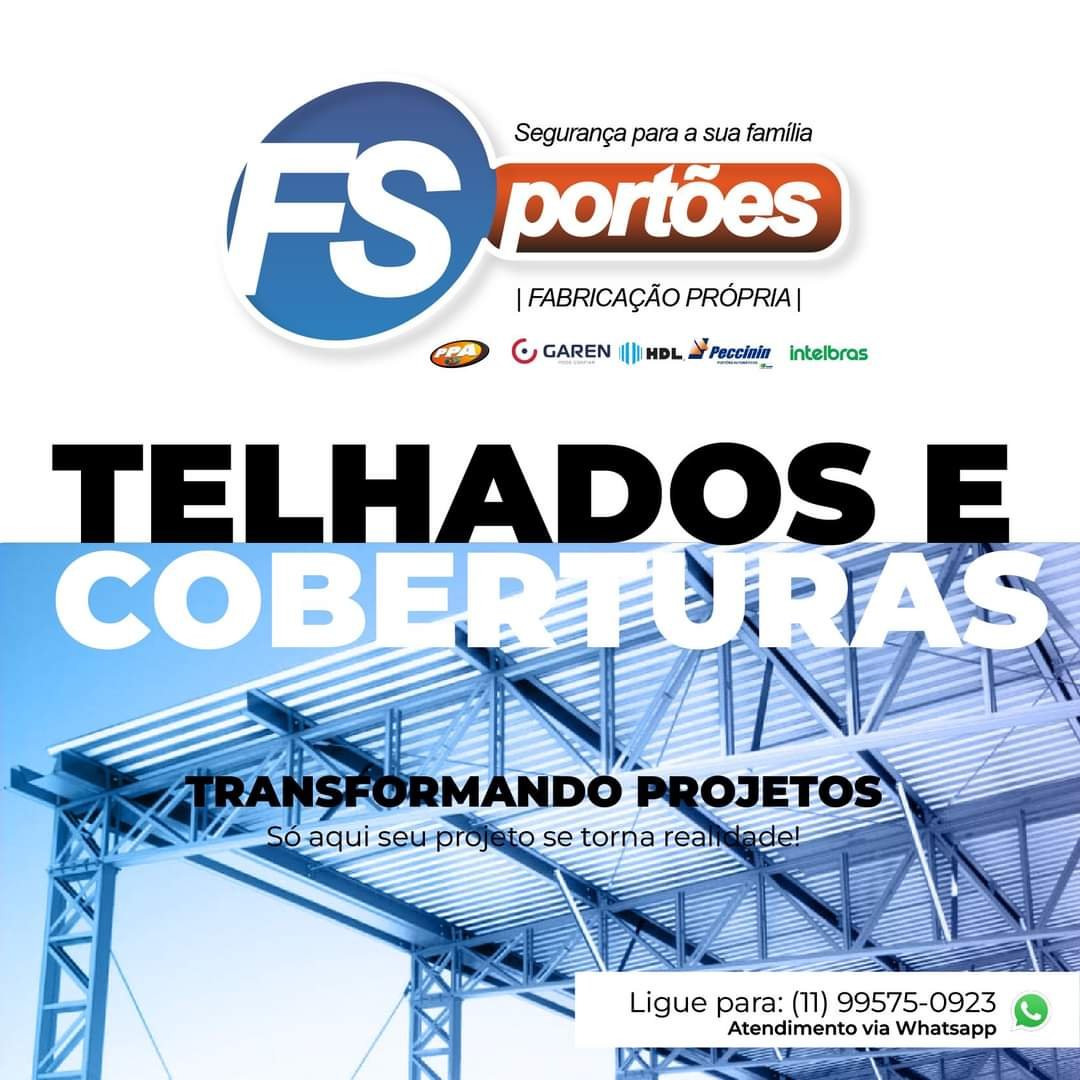 FS Portões Automáticos em Jd. Dom José